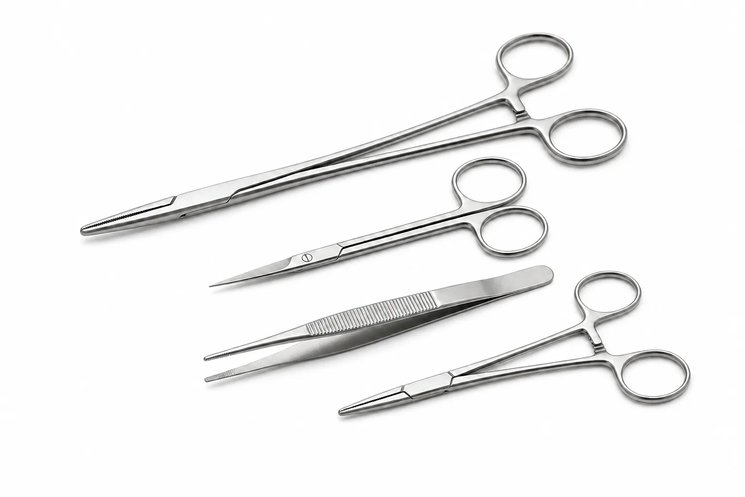 Surgical instruments arranged for catalogue review